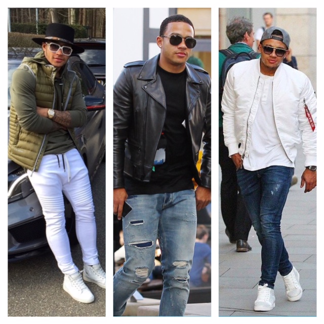 How to Dress Like Memphis Depay / Footballer Style - Mens